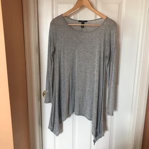 F21 | grey shark bite top